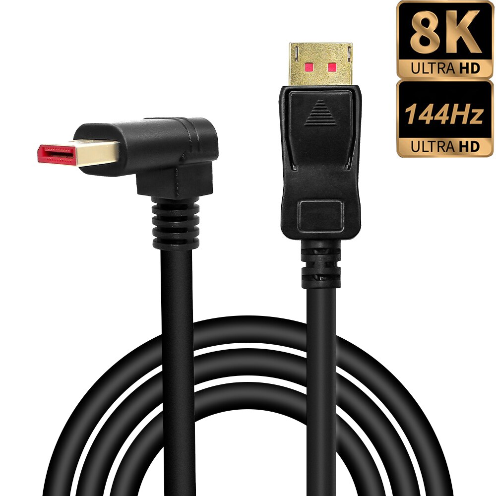 ÷ Ʈ 1.4 ̺, 90  , 8K @ 60Hz, 4K @ 144Hz, 2K @ 165Hz HDR,  DP to DP ̺, ÷ Ʈ - ̺